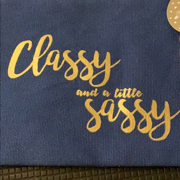 Classy and a Little Sassy Cosmetic Bag - Picture 3 of 6